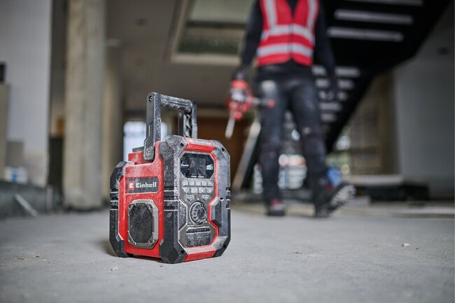 Радио на аккумуляторе Einhell TE-CR 18 Li DAB+/FM/BT - Solo