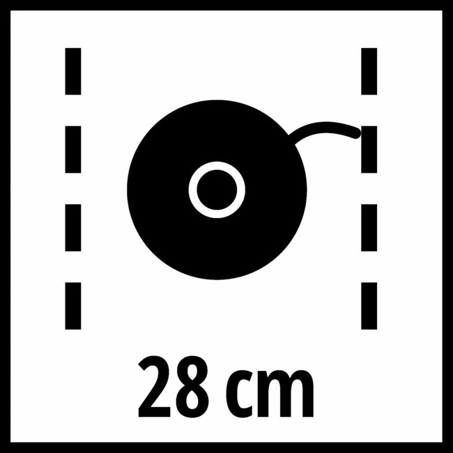 Триммер аккумуляторный Einhell GE-CT 18/28 Li Kit (1x2.0 Ah)