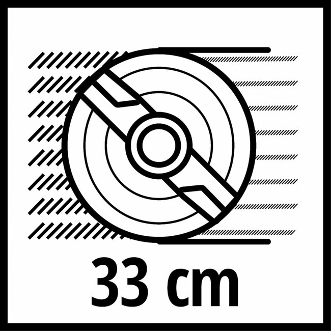 Газонокосилка аккумуляторная Einhell RASARRO 18/330 BL (1x3.0Ah)