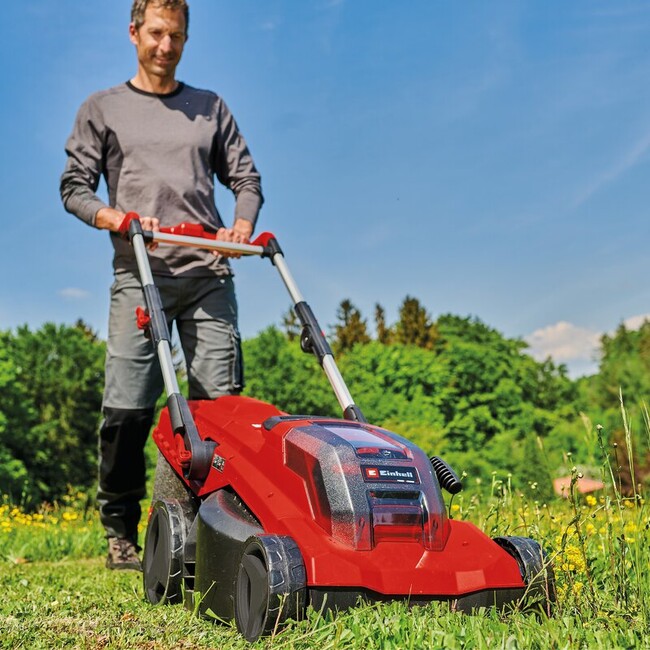 Газонокосилка аккумуляторная Einhell GE-CM 36/41 Li (2x4.0 Ah)