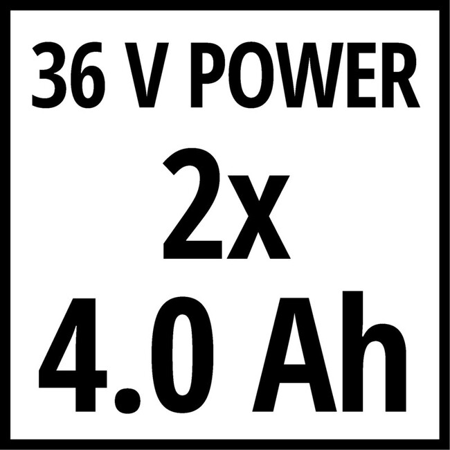 Газонокосилка аккумуляторная Einhell GE-CM 36/41 Li (2x4.0 Ah)