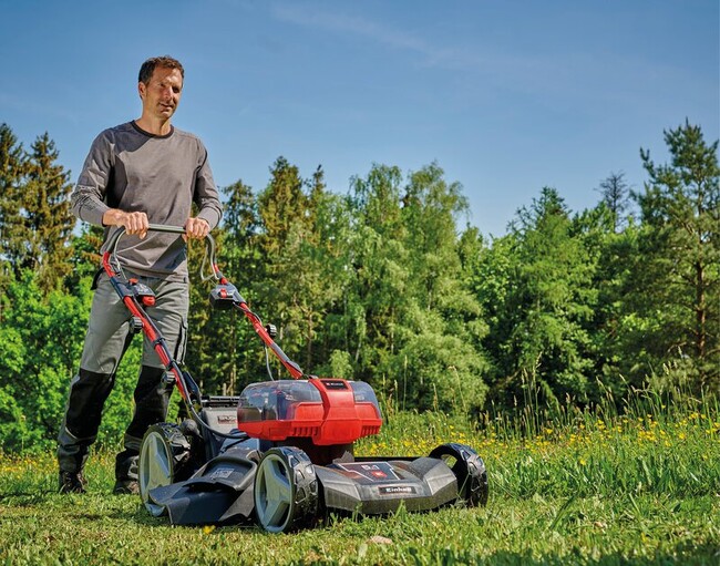 Газонокосилка аккумуляторная Einhell GP-CLM 47 S HW Li (4x5.2 Ah)