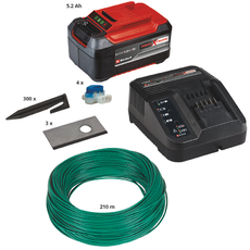 Комплект оснастки для робота-газонокосилки, 1200 м2, Einhell