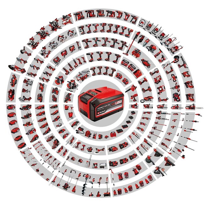 Воздуходувка аккумуляторная Einhell GE-UB 18/250 Li E (1x4,0 Ah)