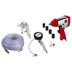 Комплект насадок + гайковерт для компрессора, Einhell