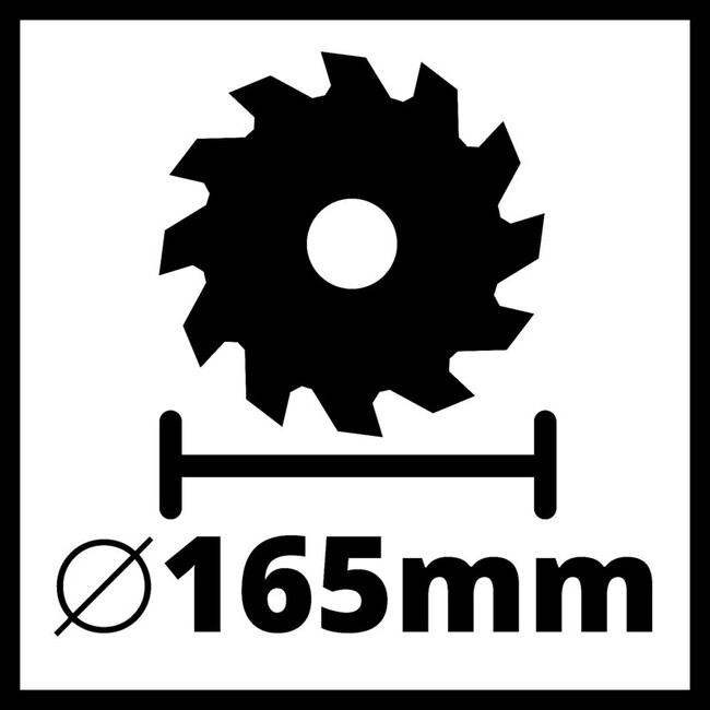 Циркулярная пила Einhell TP-CS 18/165 Li BL - Solo