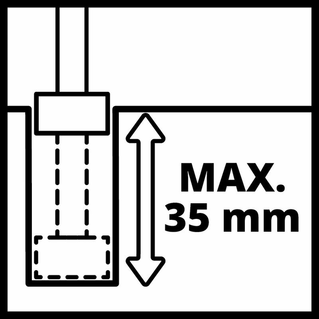 Фрезер аккумуляторный Einhell TP-RO 18 Li BL - Solo
