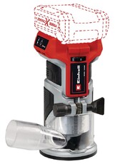 Фрезер аккумуляторный Einhell TP-ET 18 Li BL - Solo