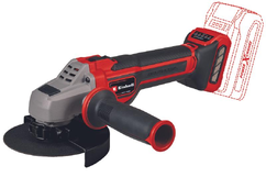 Болгарка аккумуляторная Einhell TP-AG 18/125 CE Q Li - Solo