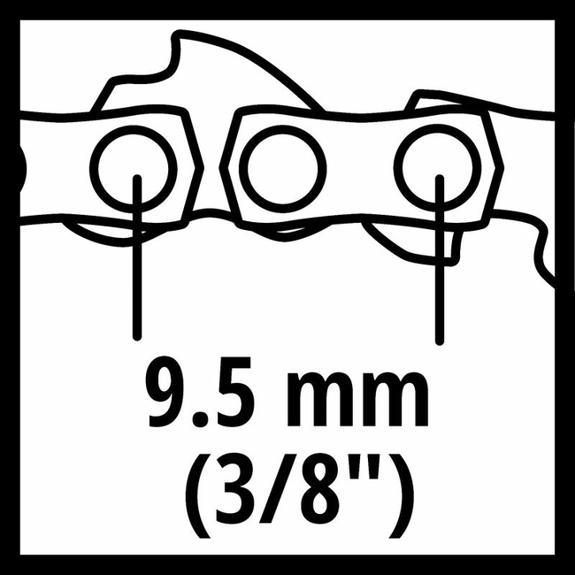 Цепь 200 мм, 3/8", 1.1 mm, 33 зв, Einhell
