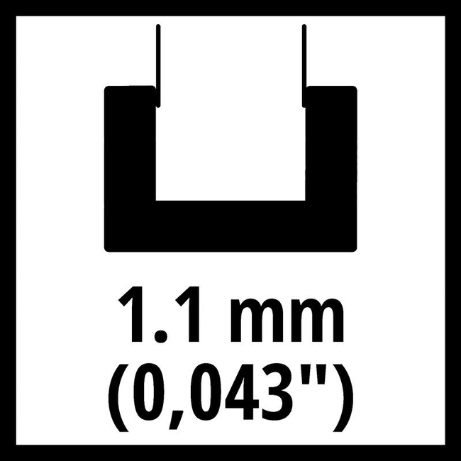 Шина 200 мм, 3/8", 1.1 mm, Einhell