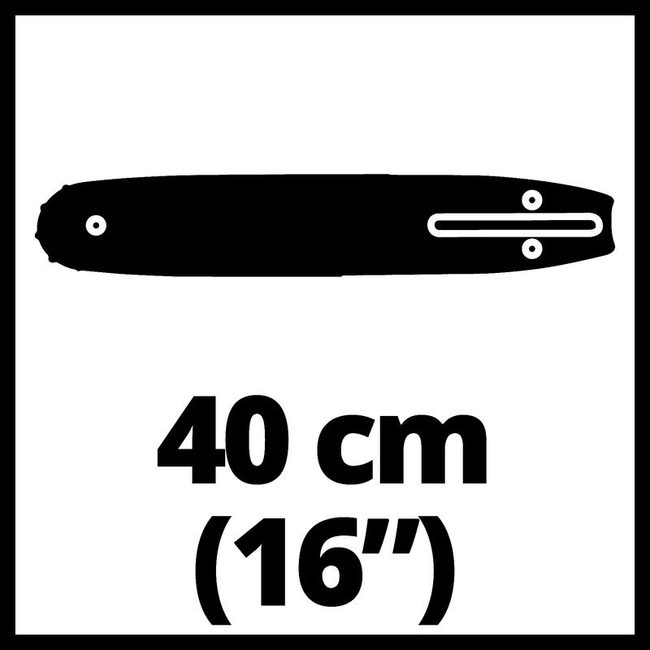 Шина для цепной пилы 15", 1.3 мм, Einhell