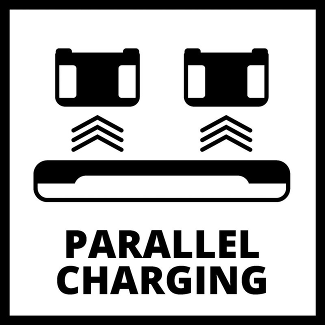 Зарядное устройство + аккумулятор 2x4.0 Ah, Einhel 18V, PXC, Li-Ion