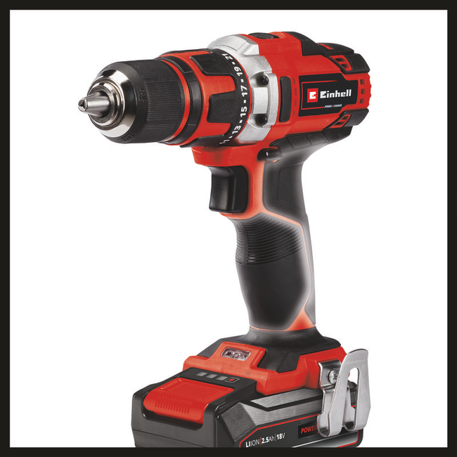 Шуруповерт Einhell TE-CD 18/40-1 Li (1x2,5 Ah)