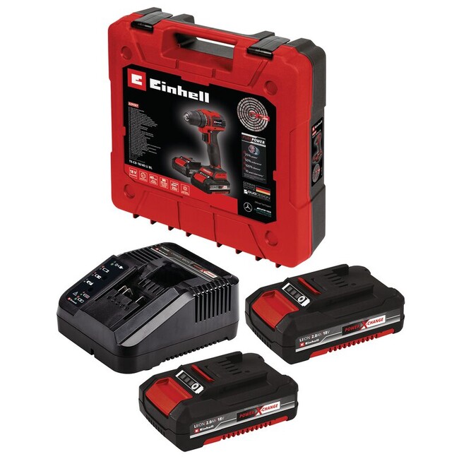 Шуруповерт Einhell TE-CD 18/40 Li BL (2x2,0 Ah)