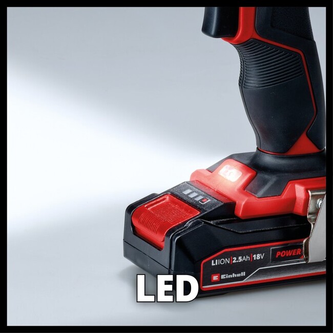Шуруповерт Einhell TE-CD 18/44 Li-i (1x2.5 Ah)