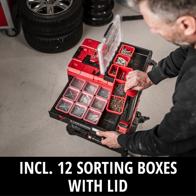 Комплект кейсов для инструмента, Einhell E-Case Drawer