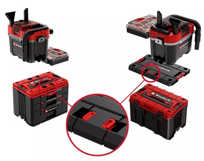 Комплект кейсов для инструмента, Einhell E-Case Drawer