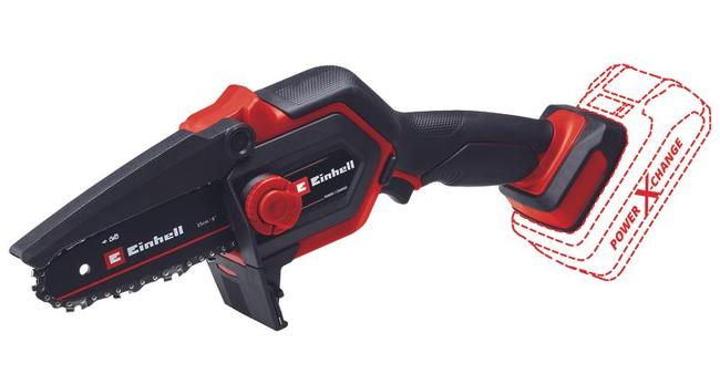 Пила цепная аккумуляторная Einhell GE-PS 18/15 Li BL-Solo