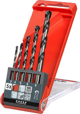 Комплект сверел по бетону, 5 шт, KWB