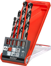 Комплект сверел по бетону, 4 шт, KWB