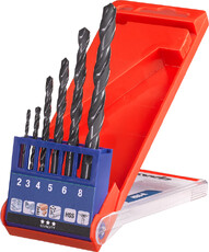 Комплект сверел по металлу, 6 шт, KWB