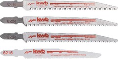 Набор пилок по дереву и металлу для лобзика, 4 шт, KWB